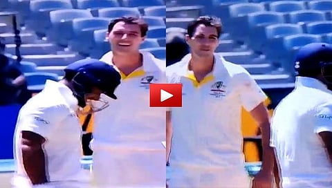 ರಿಷಬ್ ಪಂತ್-ಪ್ಯಾಟ್ ಕಮಿನ್ಸ್