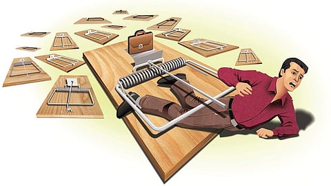 ಆನ್ ಲೈನ್ ಉದ್ಯೋಗ ವಂಚನೆ = ಸಾಂದರ್ಭಿಕ ಚಿತ್ರ