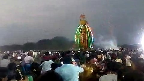 ಕಲಬುರ್ಗಿ:ಜಾತ್ರೆಯ ವೇಳೆ ರಥ ಹರಿದು ಓರ್ವ ಸಾವು