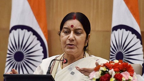 ವಿದೇಶಾಂಗ ಸಚಿವೆ ಸುಷ್ಮಾ ಸ್ವರಾಜ್