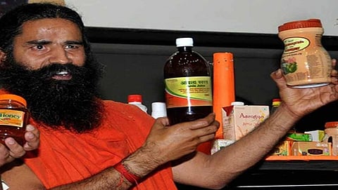 Patanjali arm products (file pic)