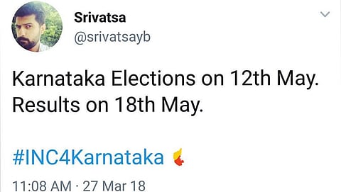 ಕಾಂಗ್ರೆಸ್ ಟ್ವೀಟ್