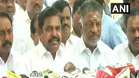 ತಮಿಳುನಾಡು ಮುಖ್ಯಮಂತ್ರಿ ಇ.ಕೆ. ಪಳನಿಸ್ವಾಮಿ