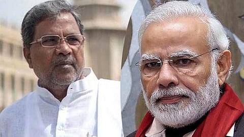 ಮುಖ್ಯಮಂತ್ರಿ ಸಿದ್ದರಾಮಯ್ಯ ಮತ್ತು ಪ್ರಧಾನಮಂತ್ರಿ ನರೇಂದ್ರ ಮೋದಿ