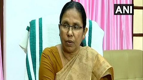 ಕೇರಳ ಆರೋಗ್ಯ ಸಚಿವೆ ಕೆ.ಕೆ. ಶೈಲಜಾ