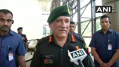 ಸೇನಾ ಮುಖ್ಯಸ್ಥ ಬಿಪಿನ್ ರಾವತ್