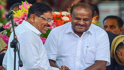 ಎಚ್. ಡಿ. ಕುಮಾರಸ್ವಾಮಿ, ಡಾ. ಜಿ. ಪರಮೇಶ್ವರ್