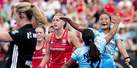 ಮಹಿಳಾ ಹಾಕಿ ವಿಶ್ವಕಪ್: ಇಂಗ್ಲೆಂಡ್-ಭಾರತ ಪಂದ್ಯ ಡ್ರಾ