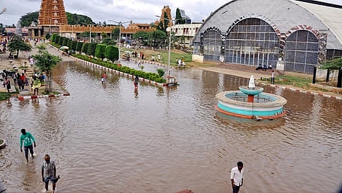 ಜಲಾವೃತಗೊಂಡಿರುವ ನಂಜನಗೂಡು