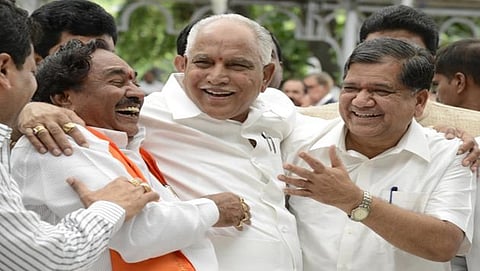 ಈಶ್ವರಪ್ಪ, ಯಡಿಯೂರಪ್ಪ, ಜಗದೀಶ್ ಶೆಟ್ಟರ್,
