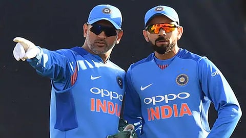 MS Dhoni - Virat kohli