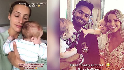 ಬೋನಿ ಪೈನ್ ಮತ್ತು ರಿಷಬ್ ಪಂತ್