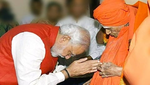 ಮೋದಿ-ಶಿವಕುಮಾರ ಸ್ವಾಮೀಜಿ
