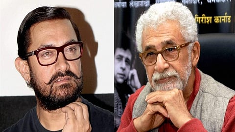 ಅಮೀರ್ ಖಾನ್ ಮತ್ತು ನಾಸಿರುದ್ದೀನ್ ಶಾ,