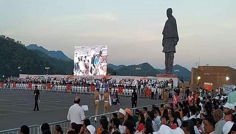 ಕೇವಾಡಿಯಾದಲ್ಲಿ ನಡೆಯುತ್ತಿರುವ ಕಾರ್ಯಕ್ರಮ