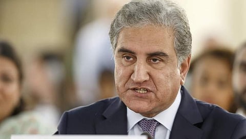 ಪಾಕಿಸ್ತಾನ ವಿದೇಶಾಂಗ ಸಚಿವ ಶಾಹ್ ಮೆಹ್ಮೂದ್ ಖುರೇಷಿ