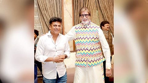 ಬಿಗ್ ಬಿ ಅಮಿತಾಬ್ ಜತೆ ನವರಾತ್ರಿ ಆಚರಿಸಿದ ಹ್ಯಾಟ್ರಿಕ್ ಹೀರೋ ಶಿವಣ್ಣ