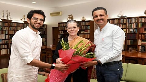 ಆದಿತ್ಯಾ ಠಾಕ್ರೆ, ಸೋನಿಯಾ ಗಾಂಧಿ