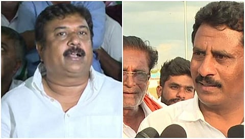 ಶಾಸಕರಾದ ರವೀಂದ್ರ ಶ್ರೀಕಂಠಯ್ಯ, ಸುರೇಶ್ ಗೌಡ