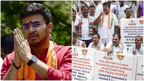 ಕಾಂಗ್ರೆಸ್ ಪ್ರತಿಭಟನೆ