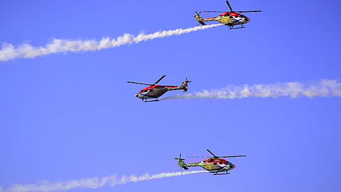 ವೈಮಾನಿಕ ಪ್ರದರ್ಶನಕ್ಕೆ ತೆರೆ