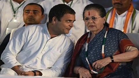 Rahul and sonia gandhi