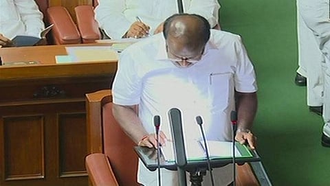 ಮುಖ್ಯಮಂತ್ರಿ ಎಚ್. ಡಿ. ಕುಮಾರಸ್ವಾಮಿ