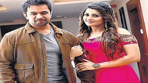 ರಾಧಿಕಾ ಕುಮಾರಸ್ವಾಮಿ ಮತ್ತು ಅರ್ಜುನ್ ಸರ್ಜಾ