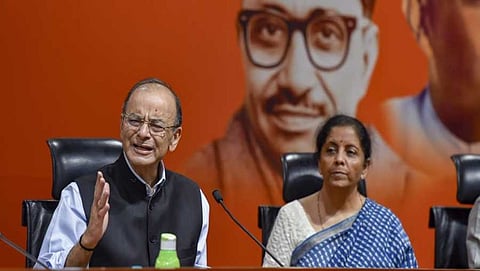 ಹಿಂದೂ ಭಯೋತ್ಪಾದನೆ ಆರೋಪ: ಕಾಂಗ್ರೆಸ್ ನಿಂದ ಕ್ಷಮೆ ಯಾಚನೆಗೆ ಜೇಟ್ಲಿ ಪಟ್ಟು!