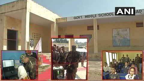 ಸೇನೆಯಿಂದ ಪುನಾರಂಭವಾದ ಸರ್ಕಾರಿ ಶಾಲೆ