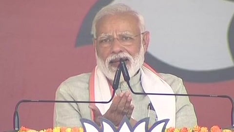 ಉತ್ತರ ಪ್ರದೇಶದ ಕುಶಿನಗರದಲ್ಲಿ ಮಾತನಾಡಿದ ಪಿಎಂ ನರೇಂದ್ರ ಮೋದಿ