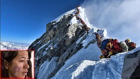 ಮೌಂಟ್ ಎವರೆಸ್ಟ್ ನಲ್ಲೂ ಟ್ರಾಫಿಕ್ ಜಾಮ್