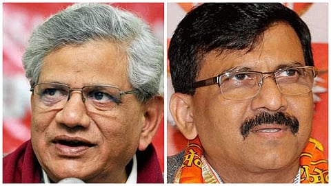 ಸಂಜಯ್ ರಾವತ್ ಮತ್ತು ಸೀತಾರಾಮ ಯೆಚೂರಿ