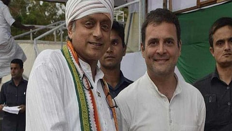 ತರೂರ್, ತಿವಾರಿ ಮನವೊಲಿಕೆ ಯತ್ನ ವಿಫಲ: ರಾಹುಲ್ ರಾಜೀನಾಮೆ ನಿಲುವು ಅಚಲ!