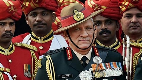 ಸೇನಾ ಮುಖ್ಯಸ್ಥ ಜನರಲ್ ಬಿಪಿನ್ ರಾವತ್