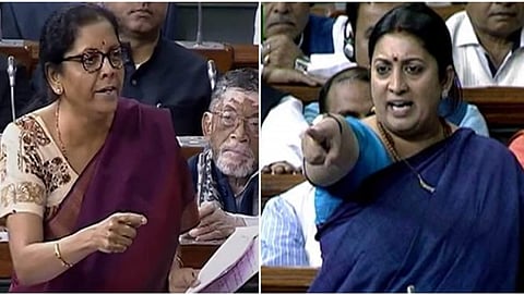 ನಿರ್ಮಲಾ ಸೀತಾರಾಮನ್ - ಸ್ಮೃತಿ ಇರಾನಿ