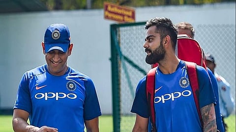 MS Dhoni - Virat kohli