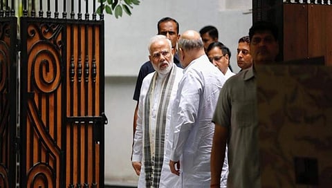 ಮಾಜಿ ಹಣಕಾಸು ಸಚಿವ ಜೇಟ್ಲಿನಿವಾಸಕ್ಕೆ ಪಿಎಂ ಭೇಟಿ