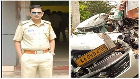 ಮೈಸೂರು: ಕಾರು-ಲಾರಿ ಮುಖಾಮುಖಿ ಡಿಕ್ಕಿ, ಆರ್ಟಿಒ ಇನ್ಸ್ಪೆಕ್ಟರ್ ದುರ್ಮರಣ