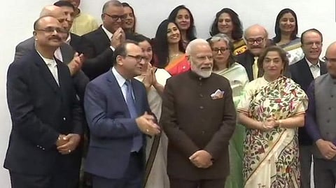 ಕಾಶ್ಮೀರಿ ಪಂಡಿತರ ನಿಯೋಗದಿಂದ ಪ್ರಧಾನಿ ಮೋದಿ ಭೇಟಿ
