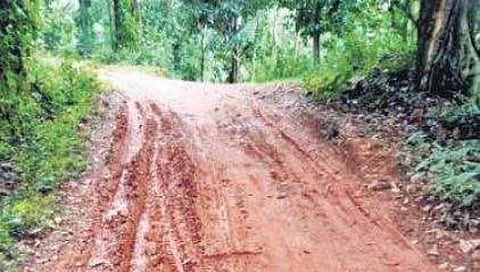 ಗ್ರಾಮದ ಹದಗೆಟ್ಟ ರಸ್ತೆಯ ದುಸ್ಥಿತಿ