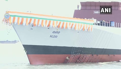 ಐಎನ್ಎಸ್ ನೀಲಗಿರಿ ನೌಕಾಪಡೆಗೆ ಸೇರ್ಪಡೆ