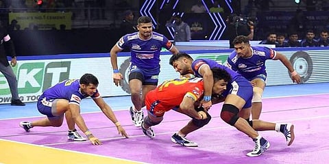 ಪ್ರೊ ಕಬಡ್ಡಿ: ಯುಪಿ ಯೋಧಾ, ಜೇಂಟ್ಸ್ ಗೆ ಜಯ