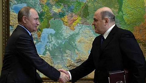 ವ್ಲಾಡಿಮಿರ್ ಪುಟಿನ್-ಮಿಖಾಯಿಲ್ ಮಿಶುಸ್ಟಿನ್