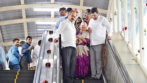 ಬೆಂಗಳೂರು: ಮೆಜೆಸ್ಟಿಕ್ ರೈಲು ನಿಲ್ದಾಣದಲ್ಲಿ 6 ಎಸ್ಕಲೇಟರ್ ಸೇವೆ ಆರಂಭ