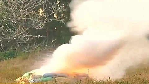 ವಿಮಾನ ನಿಲ್ದಾಣದಲ್ಲಿ ಪತ್ತೆಯಾದ ಬಾಬ್ ಸ್ಪೋಟಿಸುವಲ್ಲಿ ಯಶಸ್ವಿ