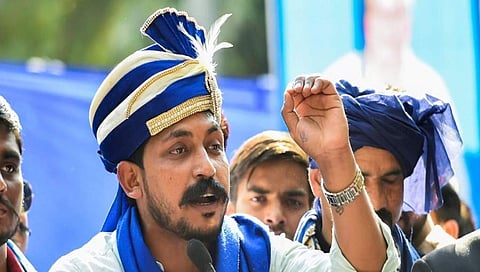 ಭೀಮ್ ಆರ್ಮಿ ಮುಖ್ಯಸ್ಥ ಚಂದ್ರಶೇಖರ್ ಅಜಾದ್
