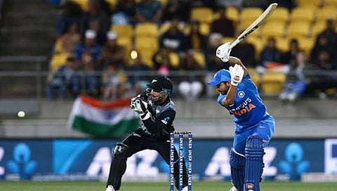 ಮನೀಷ್ ಪಾಂಡೆ ಅರ್ಧಶತಕ: ನ್ಯೂಜಿಲೆಂಡ್ ಗೆ 166 ರನ್ ಗುರಿ ನೀಡಿದ ಭಾರತ