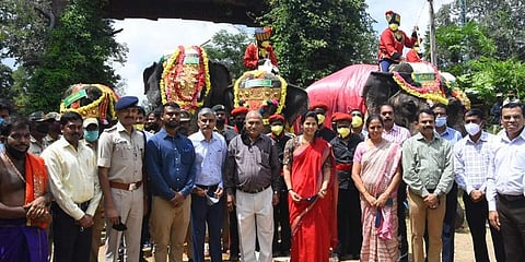 ಗಜಪಯಣಕ್ಕೆ ಚಾಲನೆ