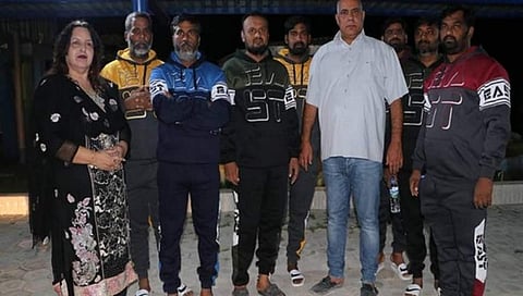 ಬಿಡುಗಡೆಗೊಂಡಿರುವ ಭಾರತೀಯ ಪ್ರಜೆಗಳು